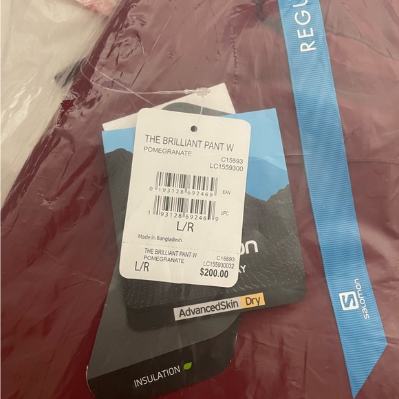 Salmon The Brilliant woman Ski Pant - Picture 2 of 3